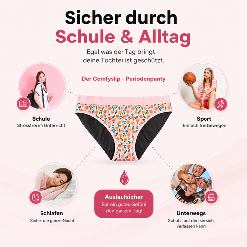ComfySlip - Periodenpanty für Teens